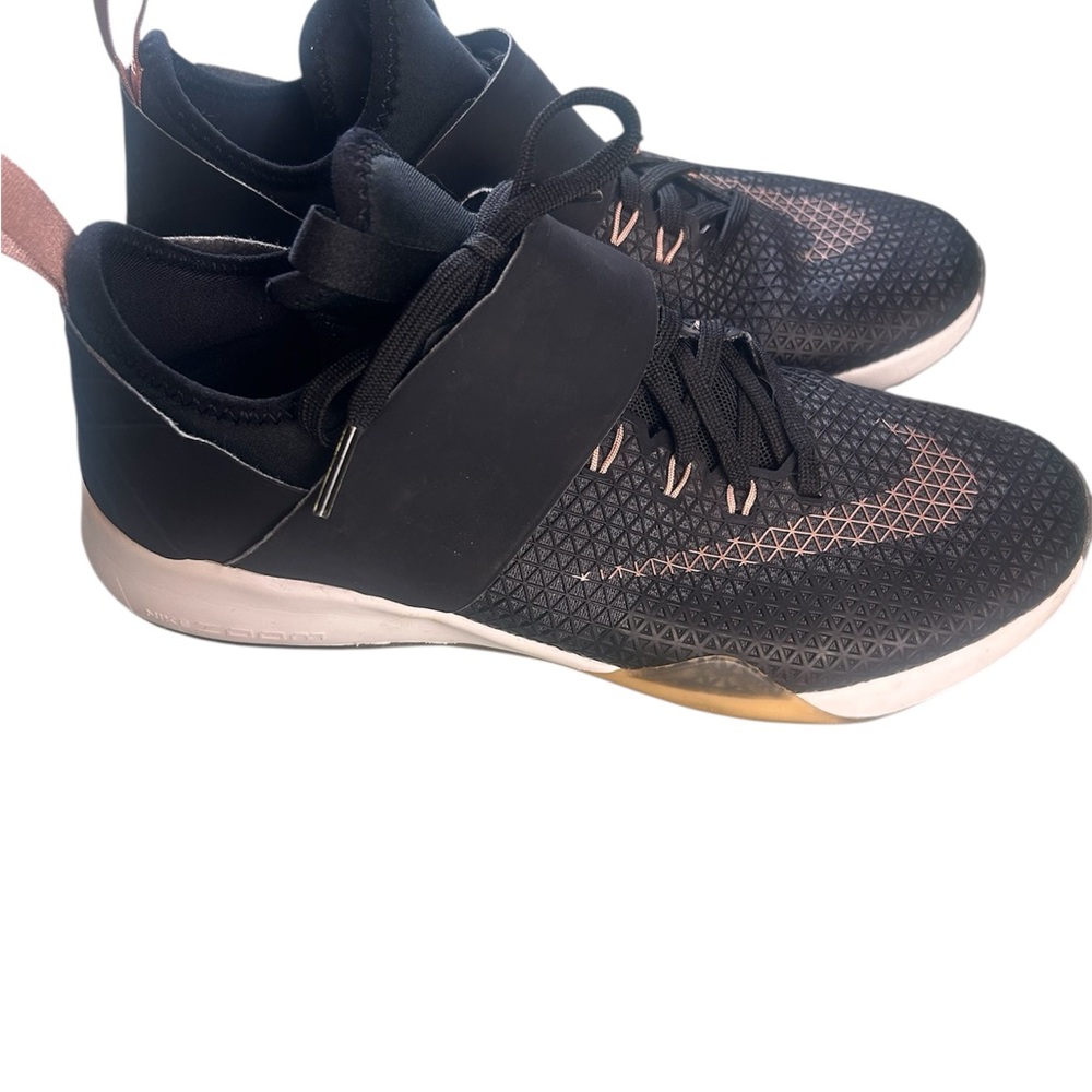 Nike  Air Zoom Training Sneakers Black Red Bronze 843975-003 Women Size 6.5